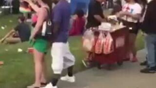 Fucking at a festival