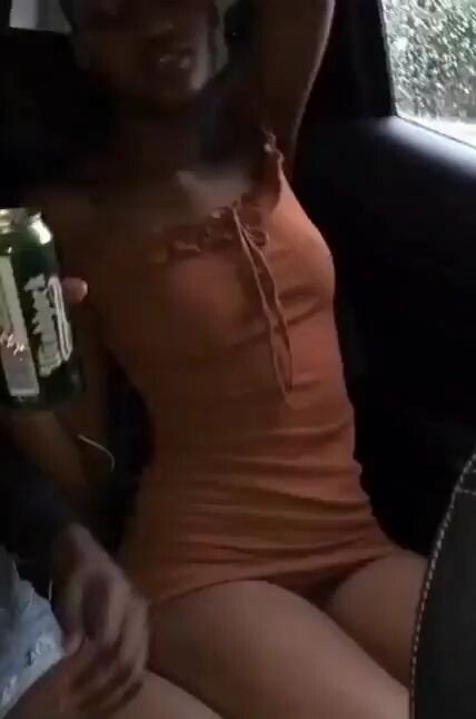 Drunk Mzansi Sluts Showing Pussy in the Car
