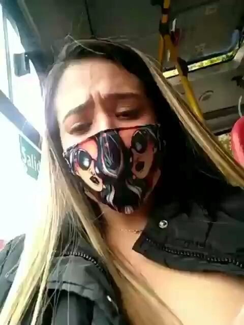 masturbating on public transport