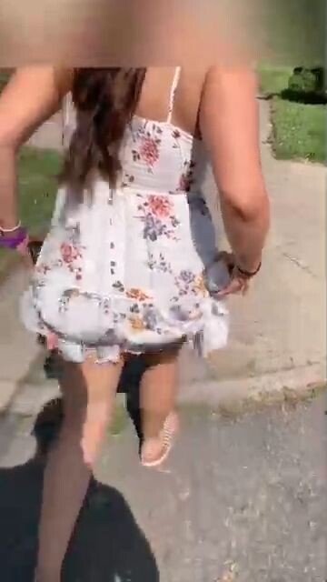 show ass and walk like nothing happened