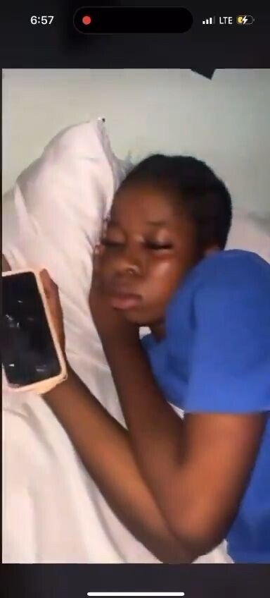 Girl with nasty ass filmed while sleeping