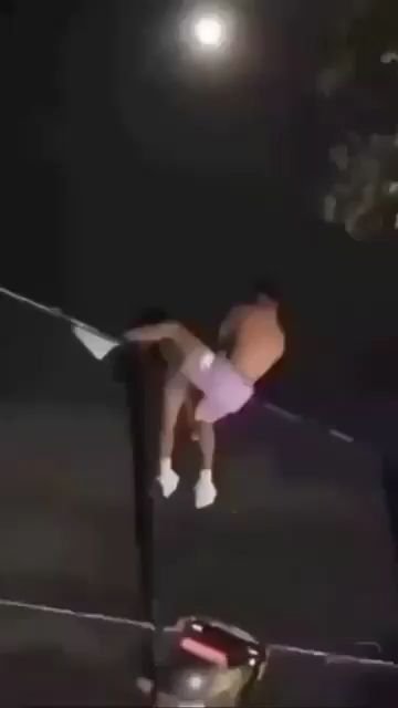 Fucking Monkey Style on a fence