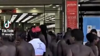 Naked African Girls at Spar