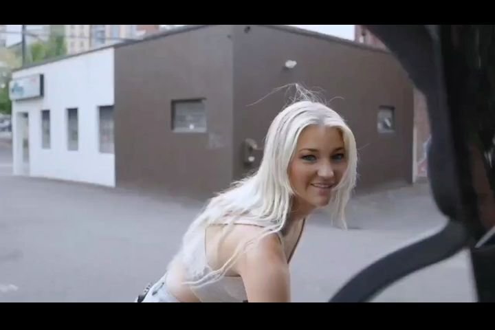 Real Unashamed Blonde Bimbo College Webslut Exposed