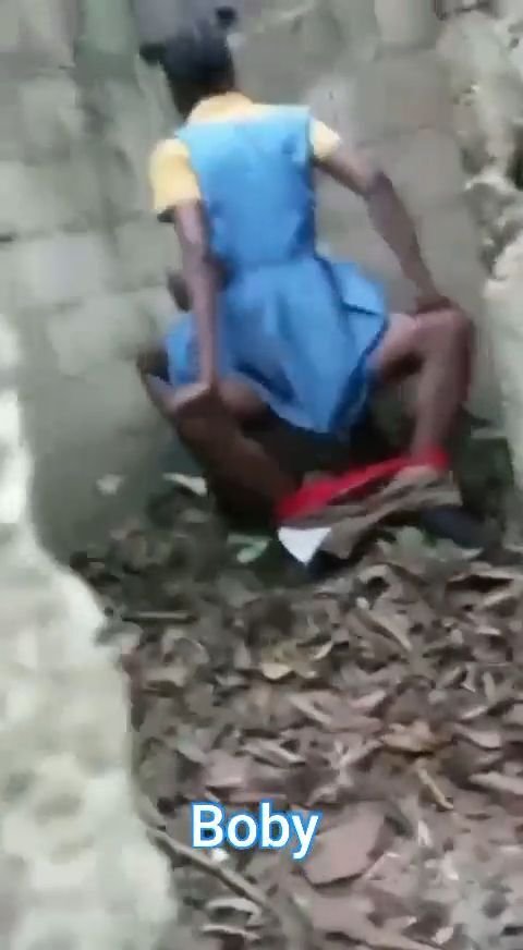 Schoolgirl in Uniform Gets Fucked Hard in abandoned building