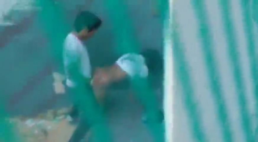 Teacher caught fucking schoolgirl in school backyard