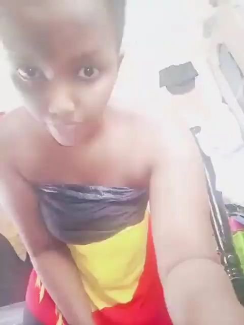 Ugandan Bitch Shows Off Her Big Clitoris