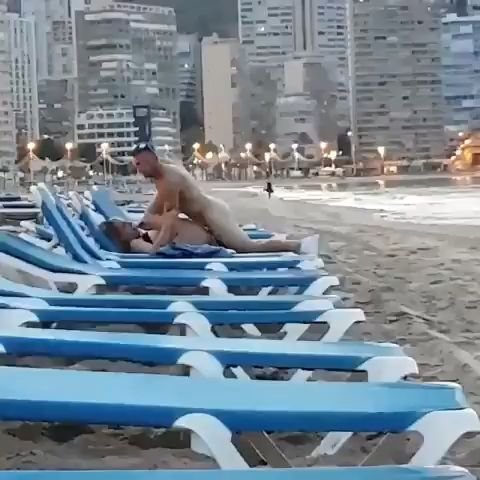 they are fucking at the beach like it’s normal