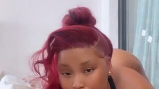 Cyan Boujee ass tease