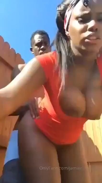 Fucking outside spaza shop