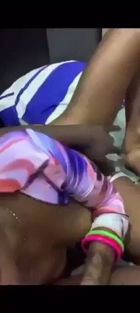 Bitch licks the dick head