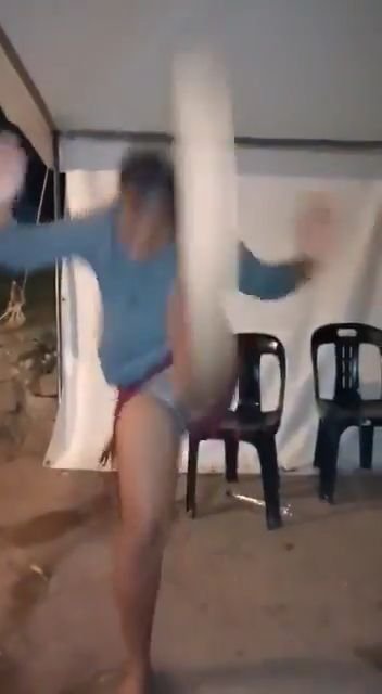 Zulu dance showing the panty